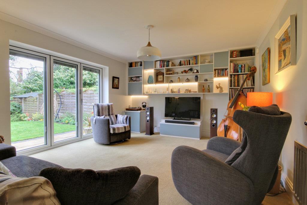Lounge with bifolding doors