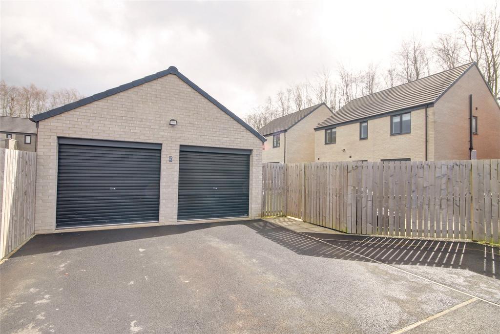 Driveway and Garage