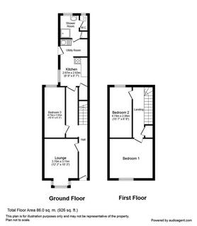3 bedroom terraced house for sale, Harcourt street, Stoke-on-Trent ST1 4NP