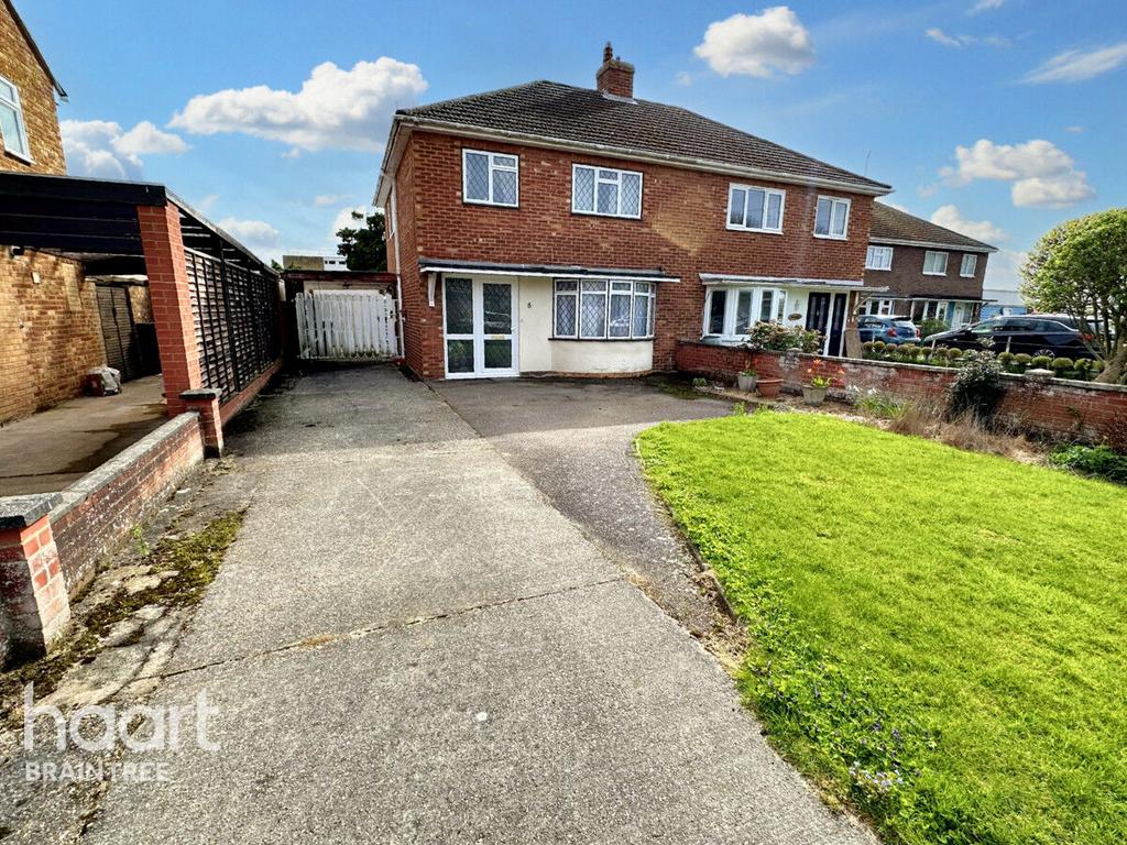 Haytor Close, Braintree 3 bed semidetached house for sale £320,000