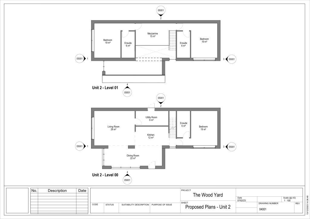 Proposed Floor Plan - Unit 2