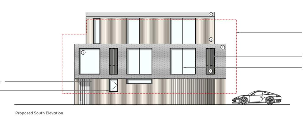 Proposed South Elevation