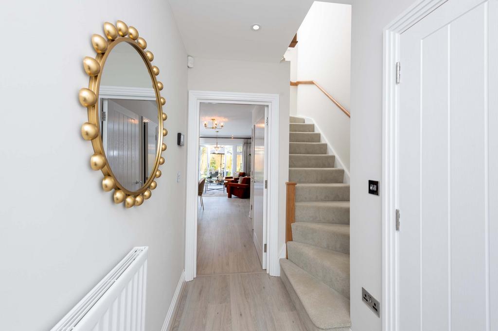 Show home hallway