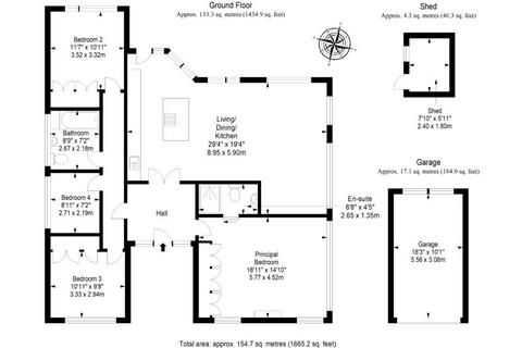 3 bedroom detached bungalow for sale, 2 Ravelrig Road