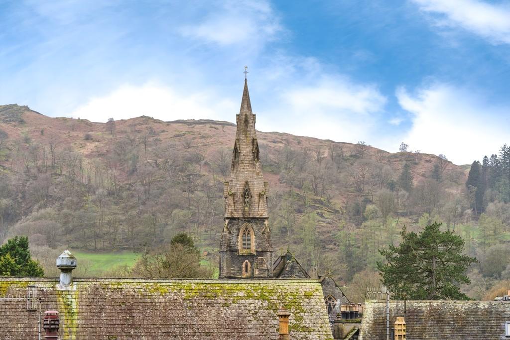 Fell View and St Marys Church from the Property