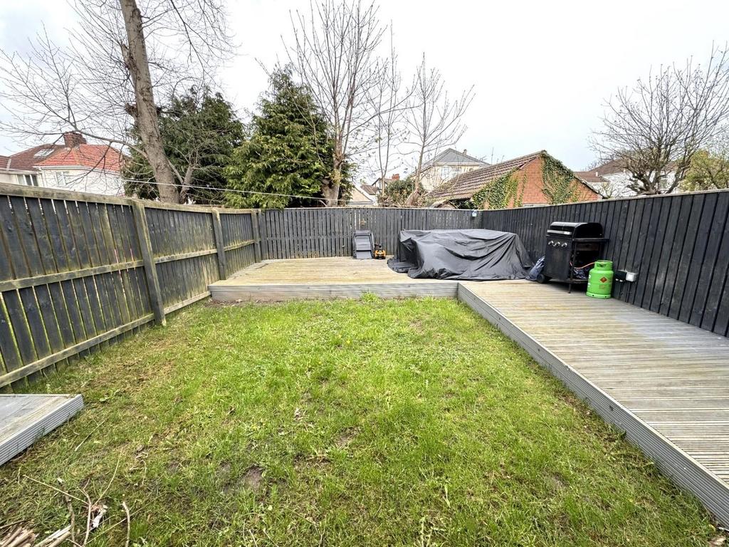Rear garden