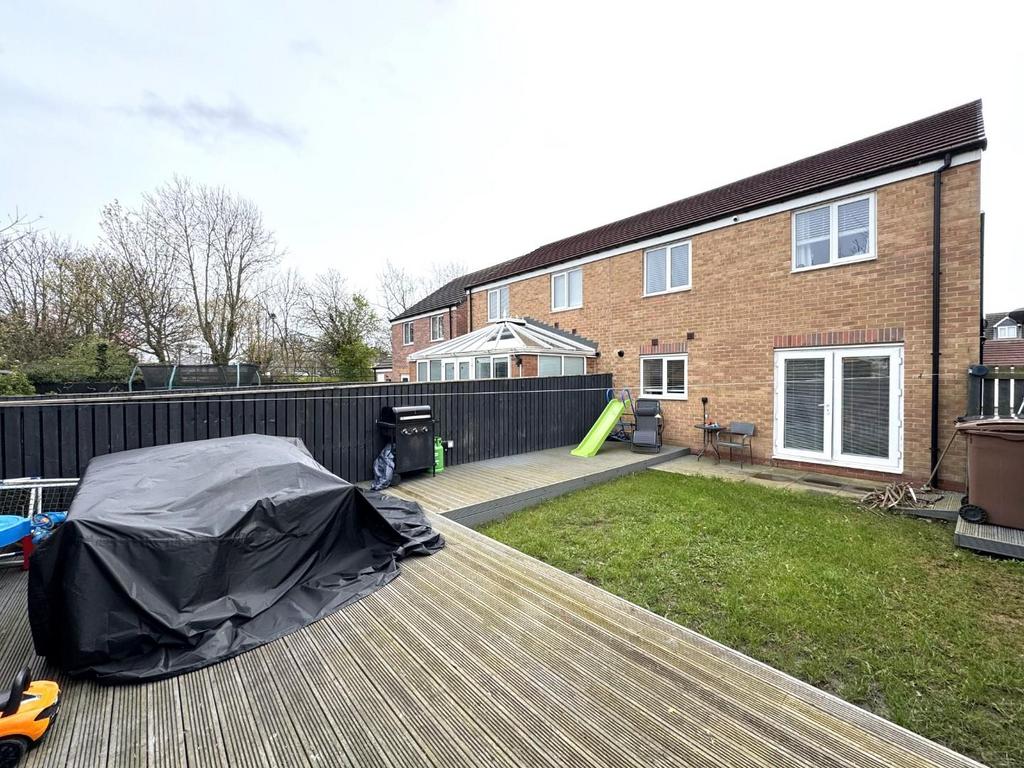 Rear garden