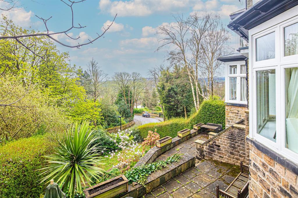 View from side terrace