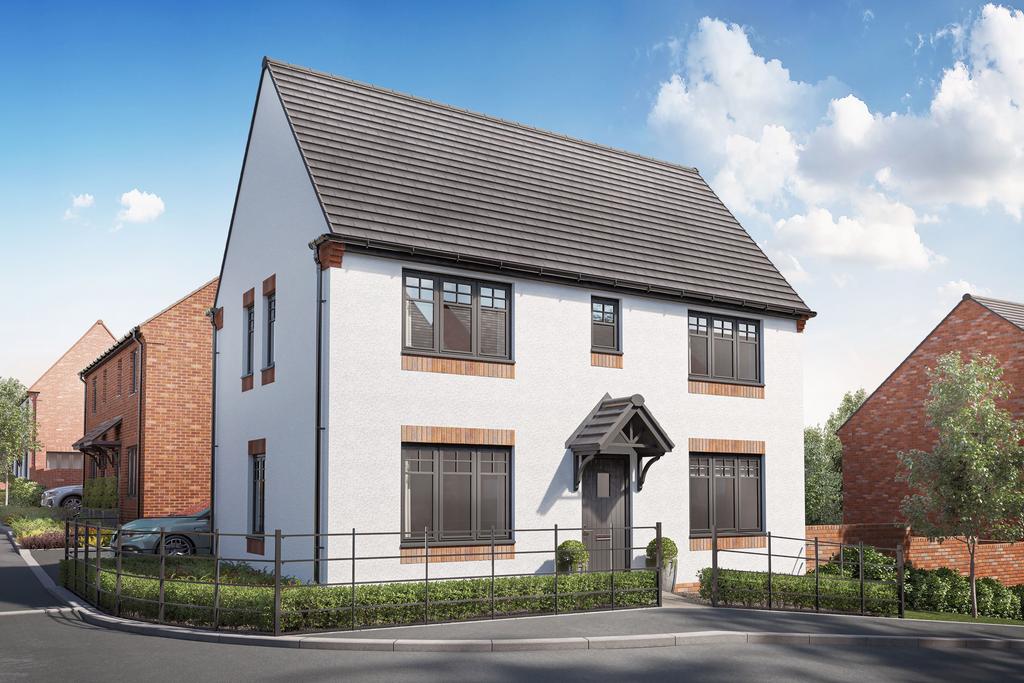 Exterior CGI view of our 3 bed Ennerdale home