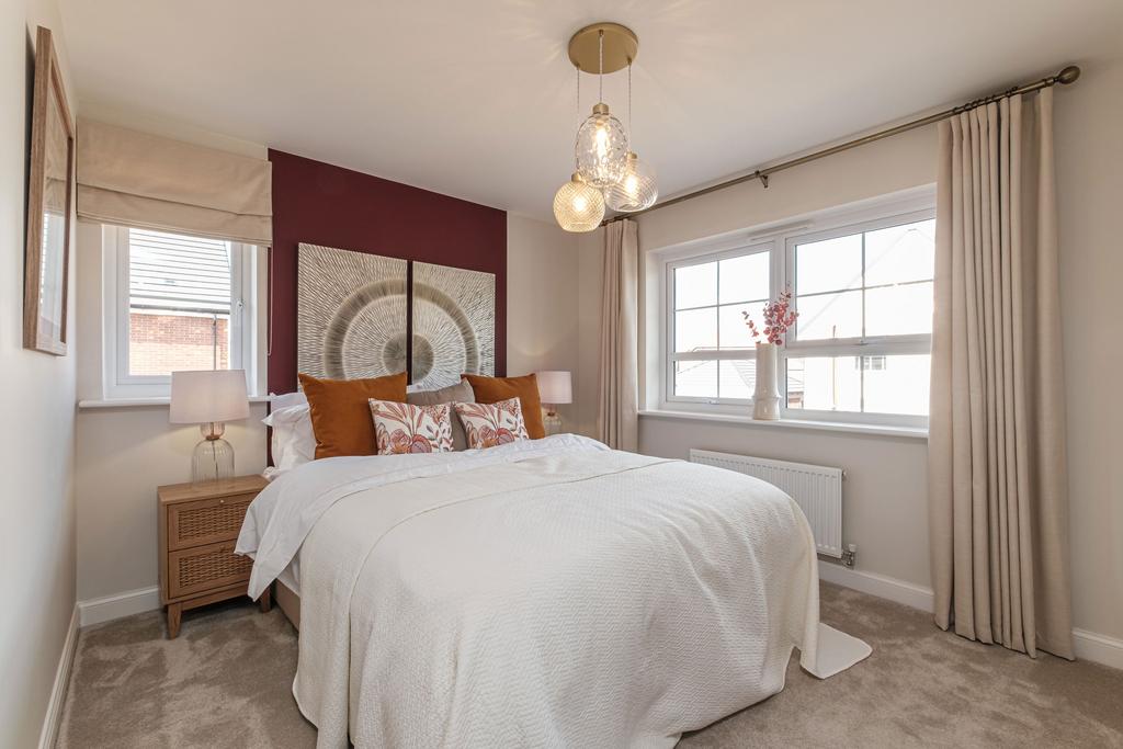 Interior view of the main bedroom in our 3 bed...