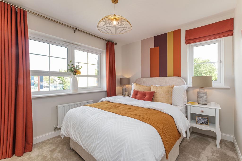 Interior view of bed 2 in our 3 bed Ennerdale home