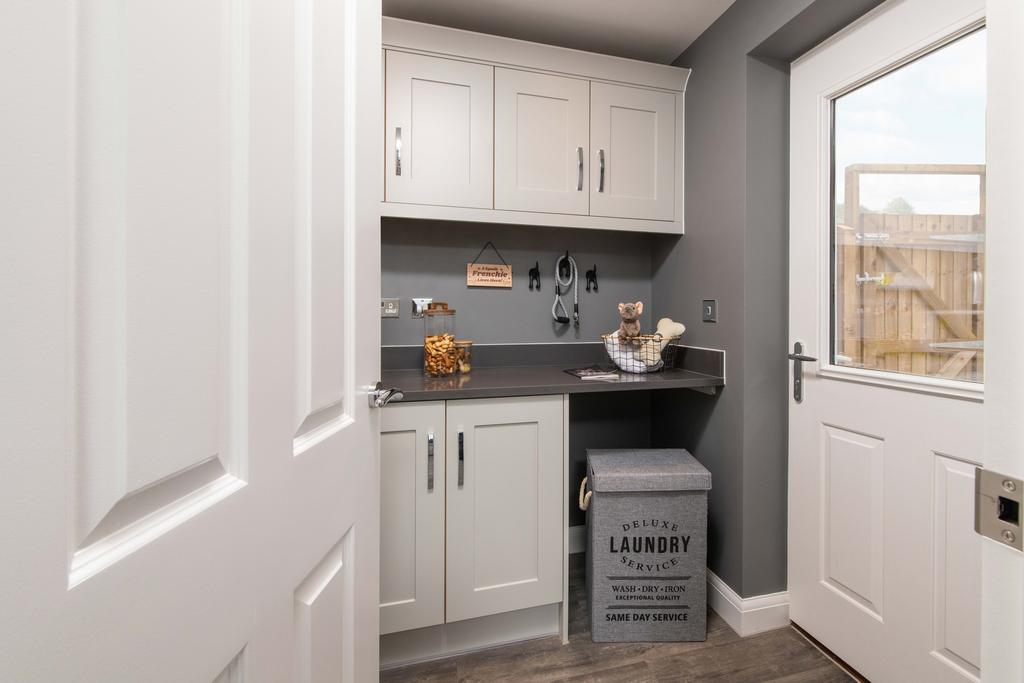 Hadley grey utility room