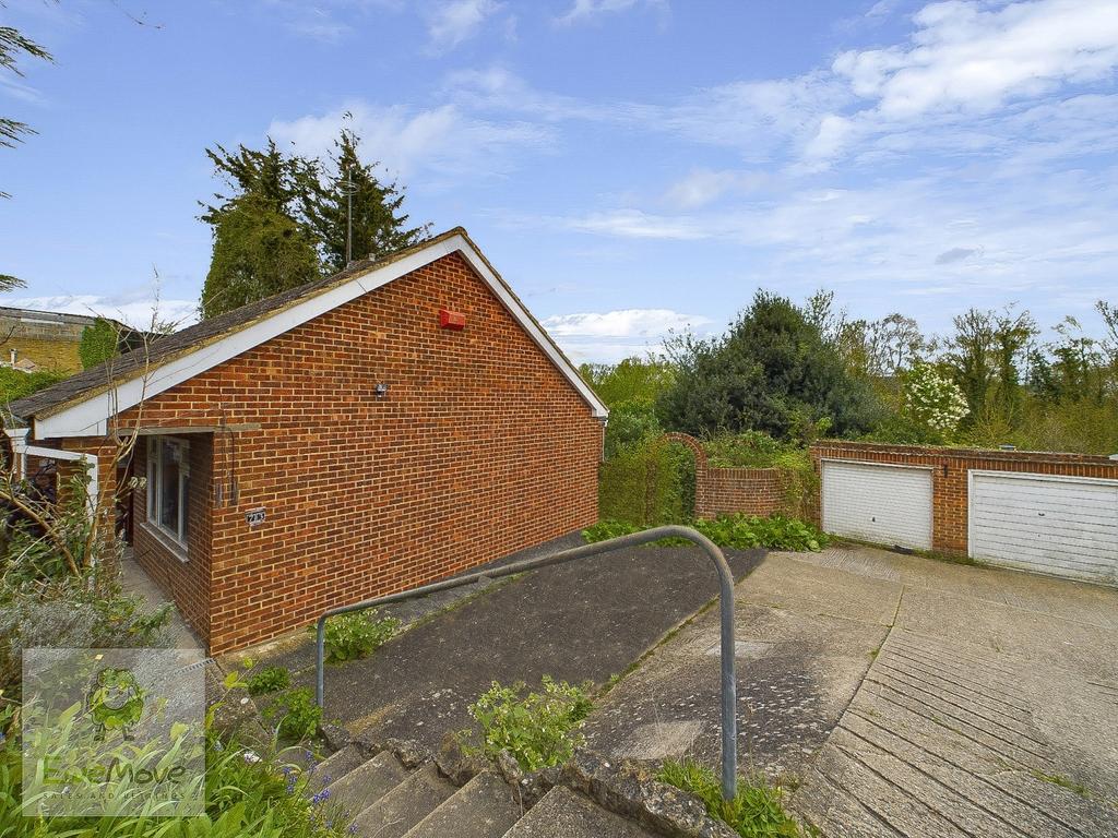 Driveway Leading To Garage