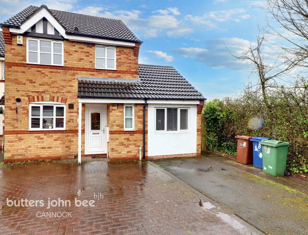 Whitethorn Close, Cannock 3 bed semidetached house for sale £240,000