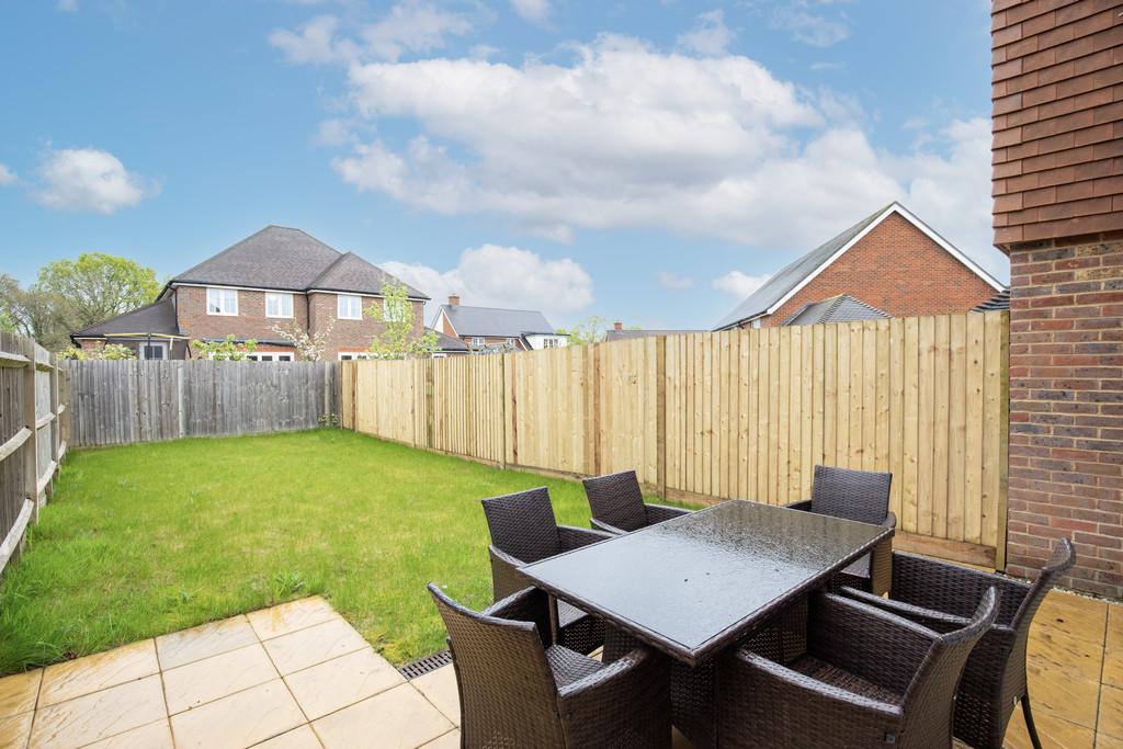 Show home rear garden