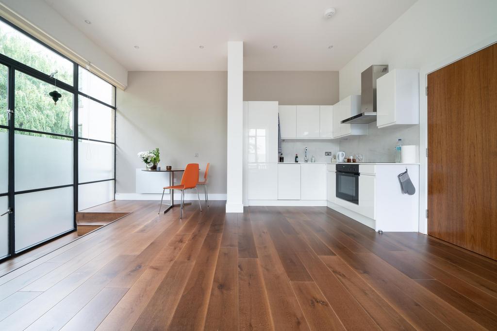 Reception/Kitchen View 1