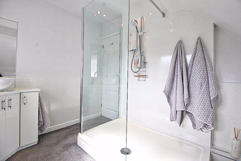 First floor shower