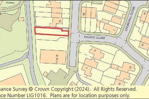 Land for sale, Land Adj. 19 Pacific Close, Feltham, Middlesex