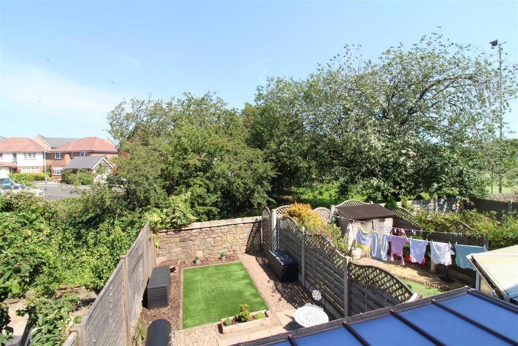 View from the bedroom in summer