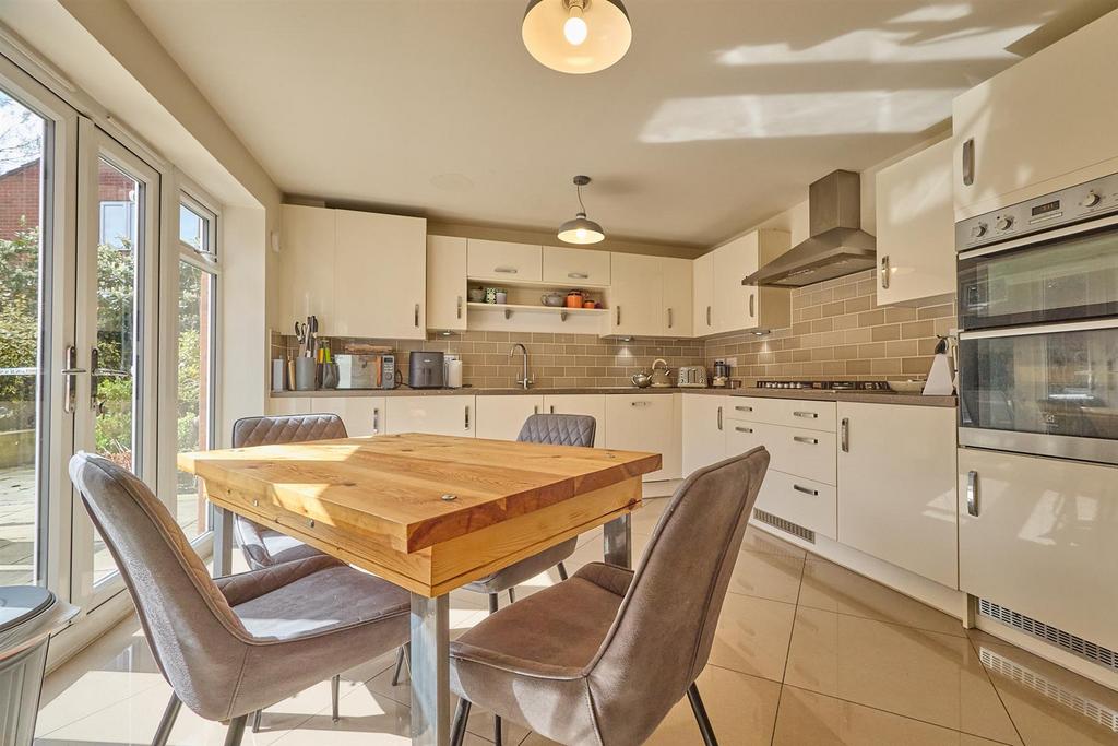 Dining kitchen to rear