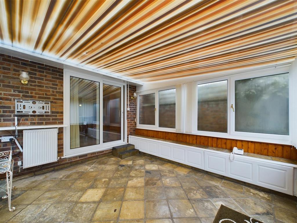 Upvc conservatory: