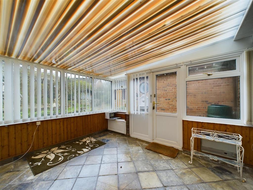Upvc conservatory: