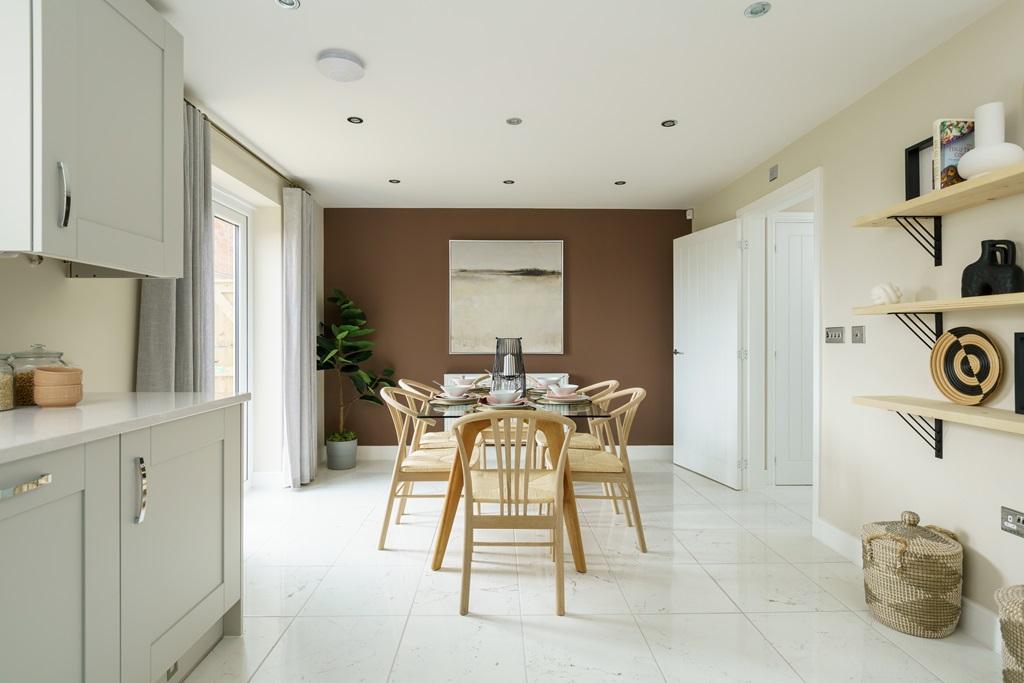 The practical open kitchen dining room