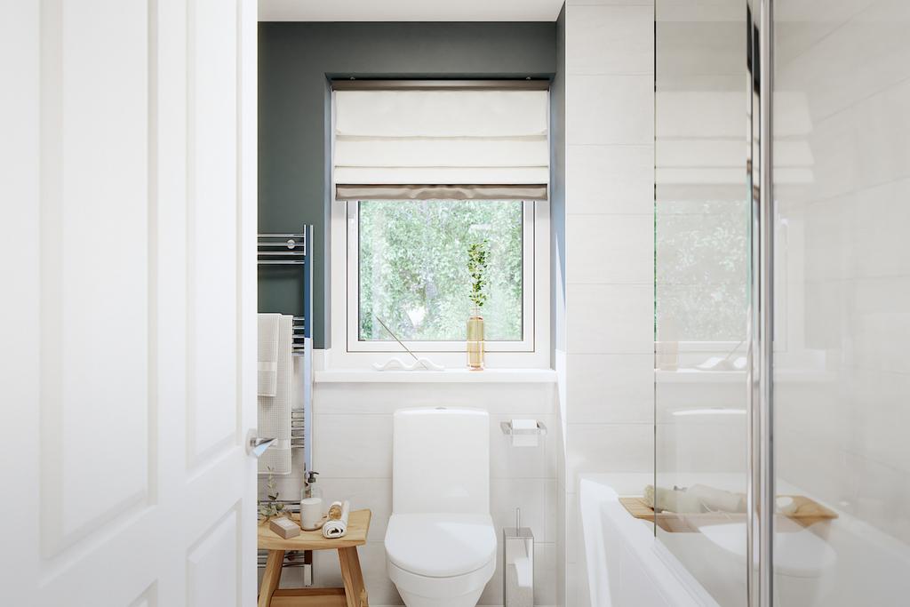 Bathroom in four bedroom home