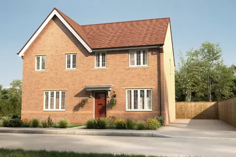 3 bedroom semi-detached house for sale, Plot 6, The Byron at The Brambles, Back Lane CV23