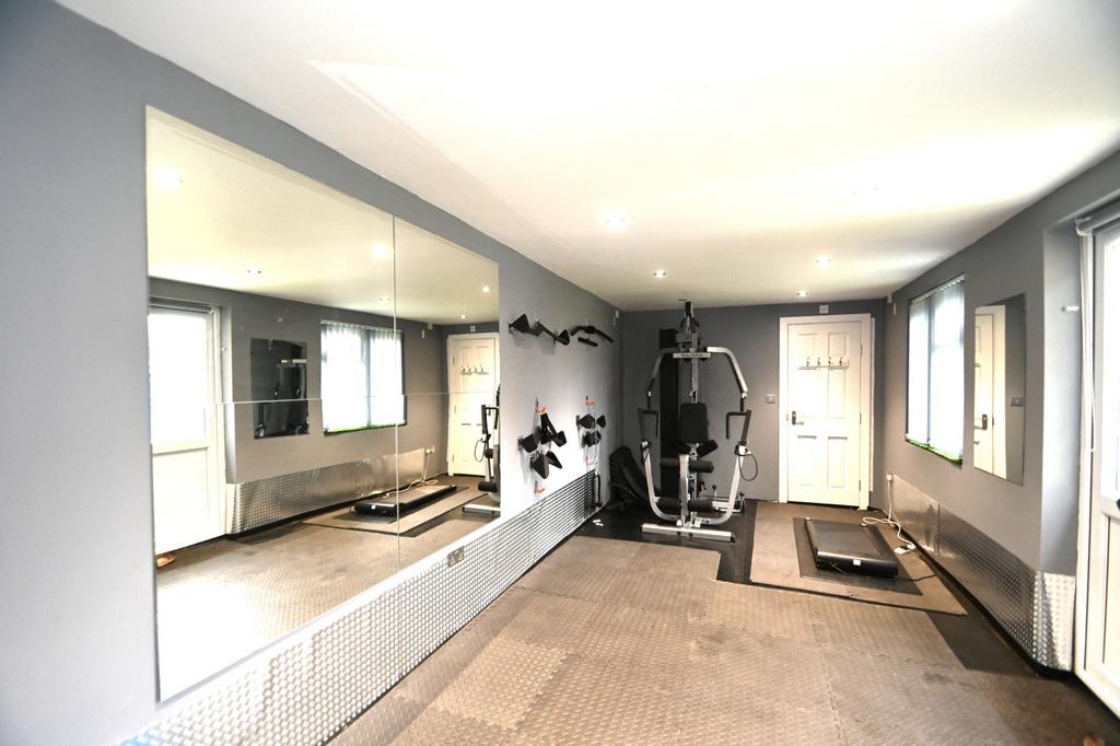 Outbuilding Gym