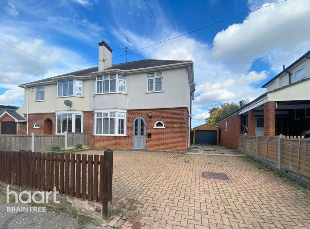 Panfield Lane, Braintree 3 bed semidetached house for sale £400,000