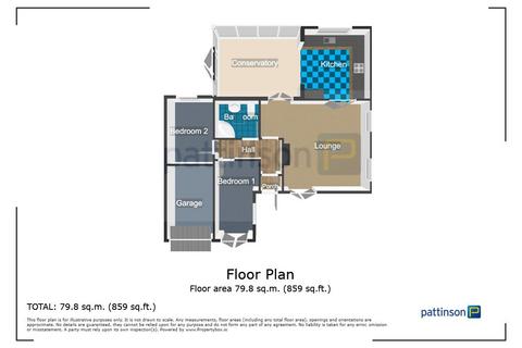 2 bedroom bungalow for sale, Elsdon Close, Oakerside , Peterlee, Durham, SR8 1NE