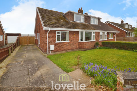 3 bedroom semi-detached bungalow for sale, David Place, New Waltham DN36