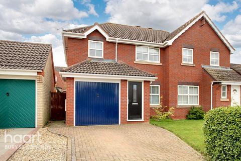 3 bedroom semi-detached house for sale, Borradale Road, Bury St Edmunds