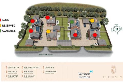 5 bedroom detached house for sale, Plot 4, Flitch View, Dunmow Road, Takeley, Bishop's Stortford, CM22