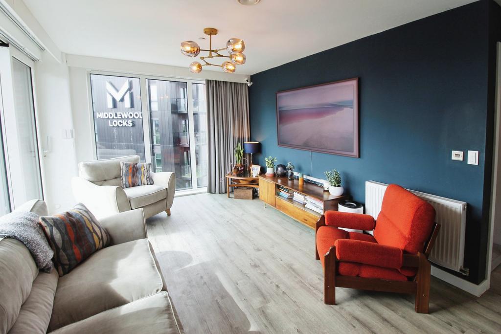 Charcoal, Middlewood Locks 2 bed apartment to rent £1,450 pcm (£335 pw)