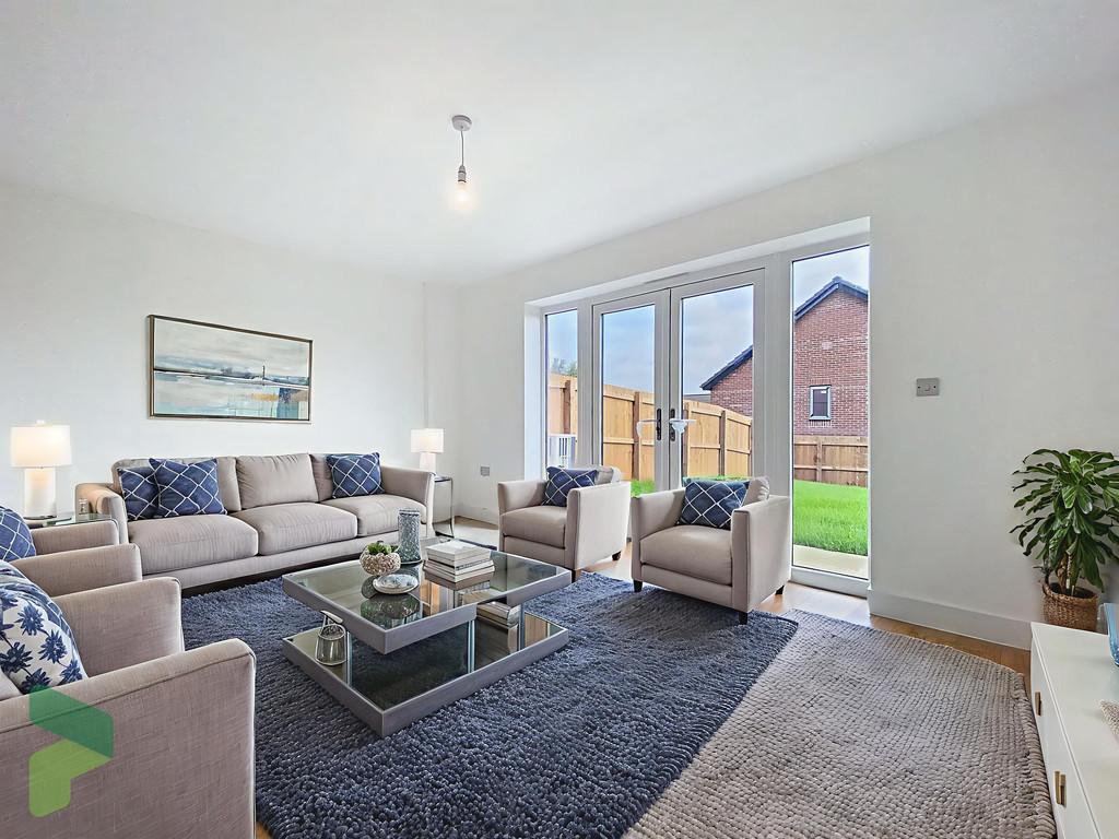 Virtually Staged Lounge