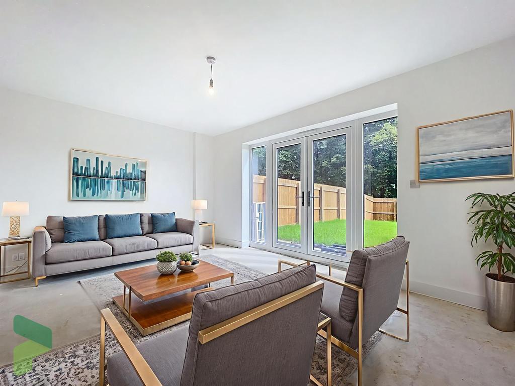 Virtually Staged Lounge