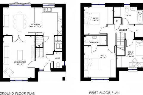 3 bedroom detached house for sale, Chwilog, Pwllheli, Gwynedd, LL53