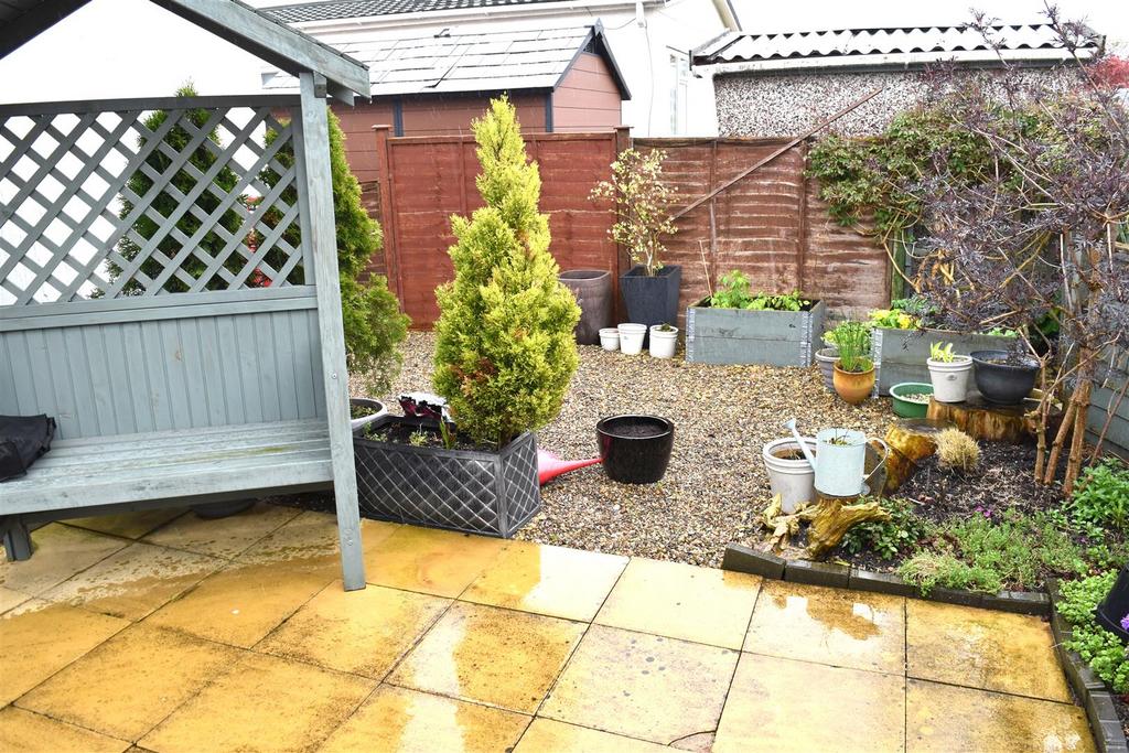 Rear garden