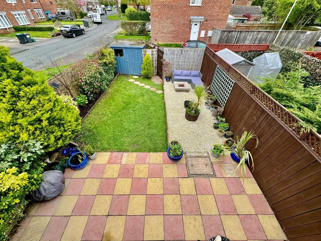 Rear garden