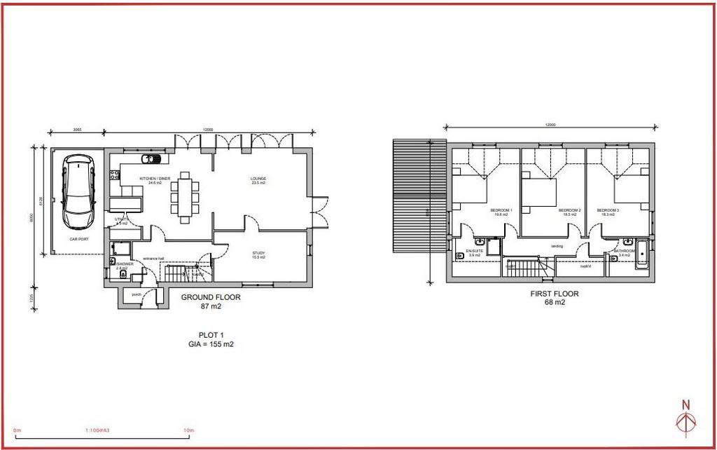 Plot 1 Floorplan