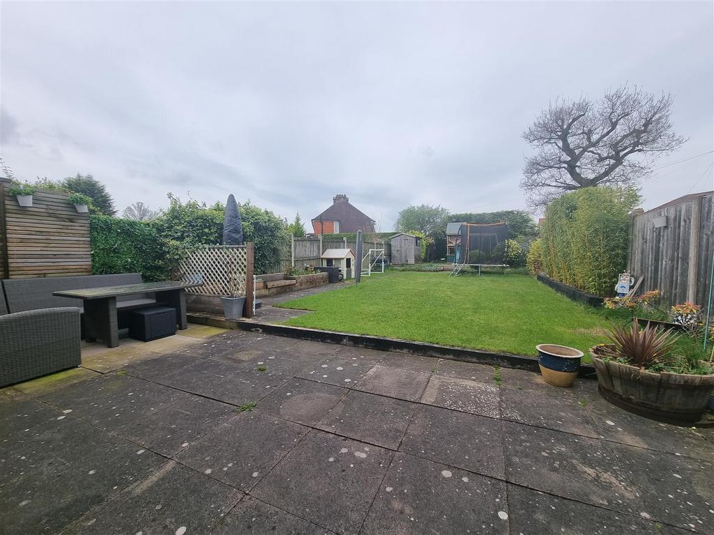 Rear garden