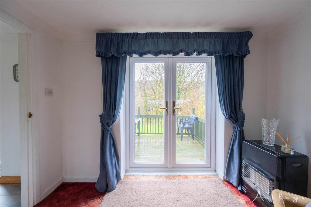 Third reception patio doors