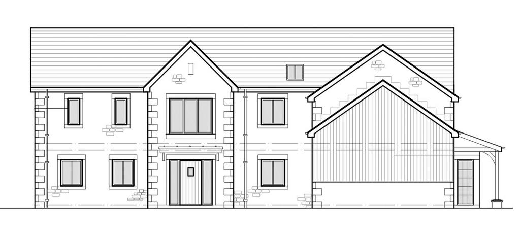 New Dwelling Front Elevation