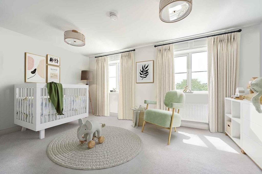 Perfect space for your new addition