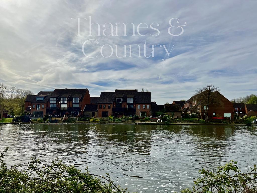 River bank view of proerty