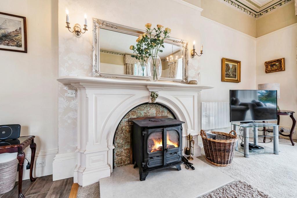 Ornate Fireplace and Stove