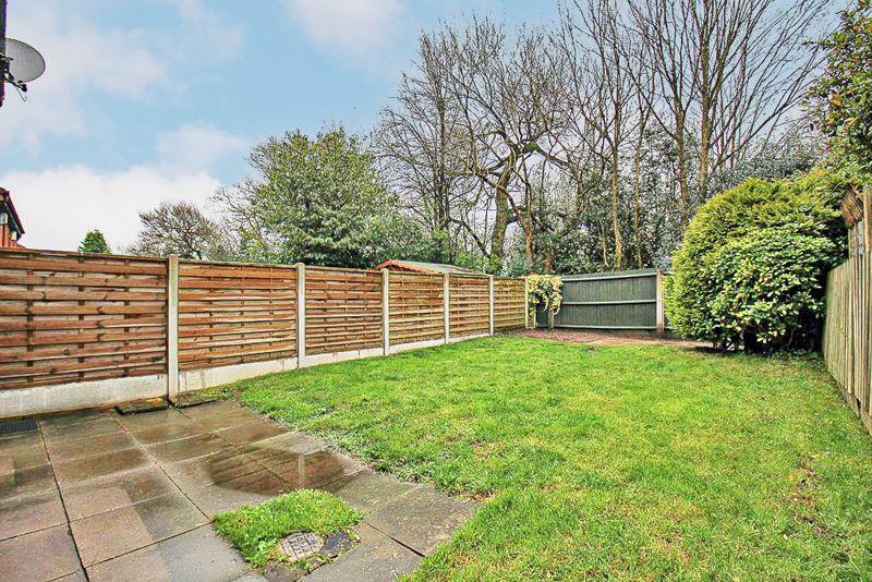 Rear garden