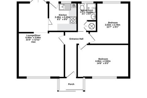 2 bedroom semi-detached bungalow for sale, Gainsborough Close, Llantarnam, NP44